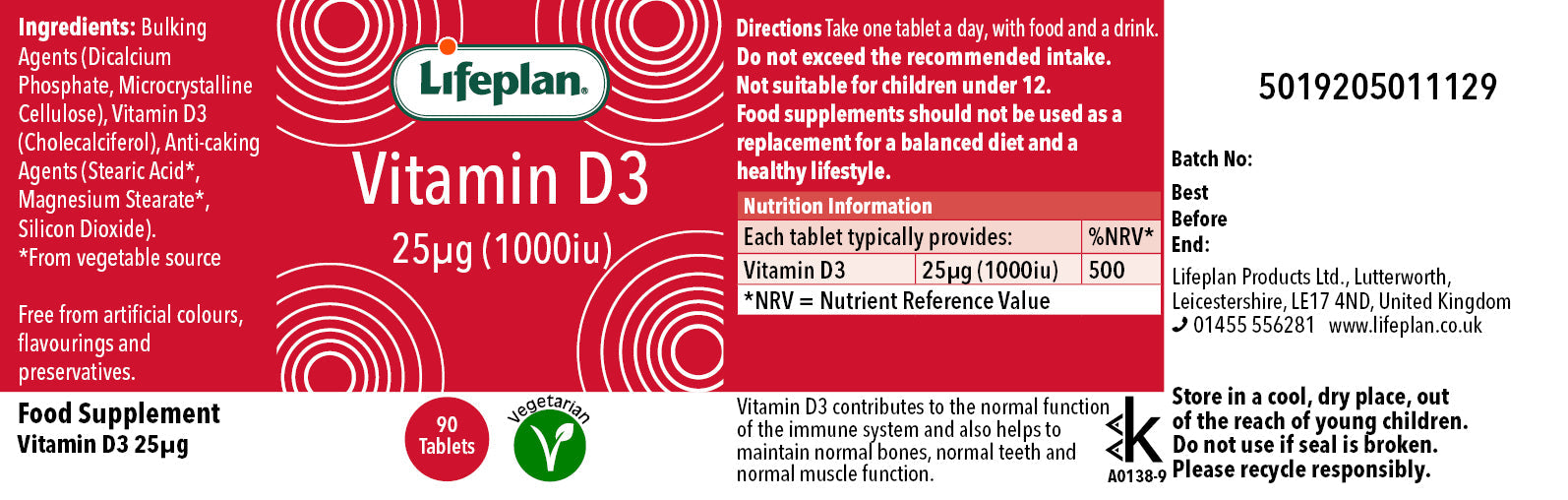 Vitamin D3 1000iu