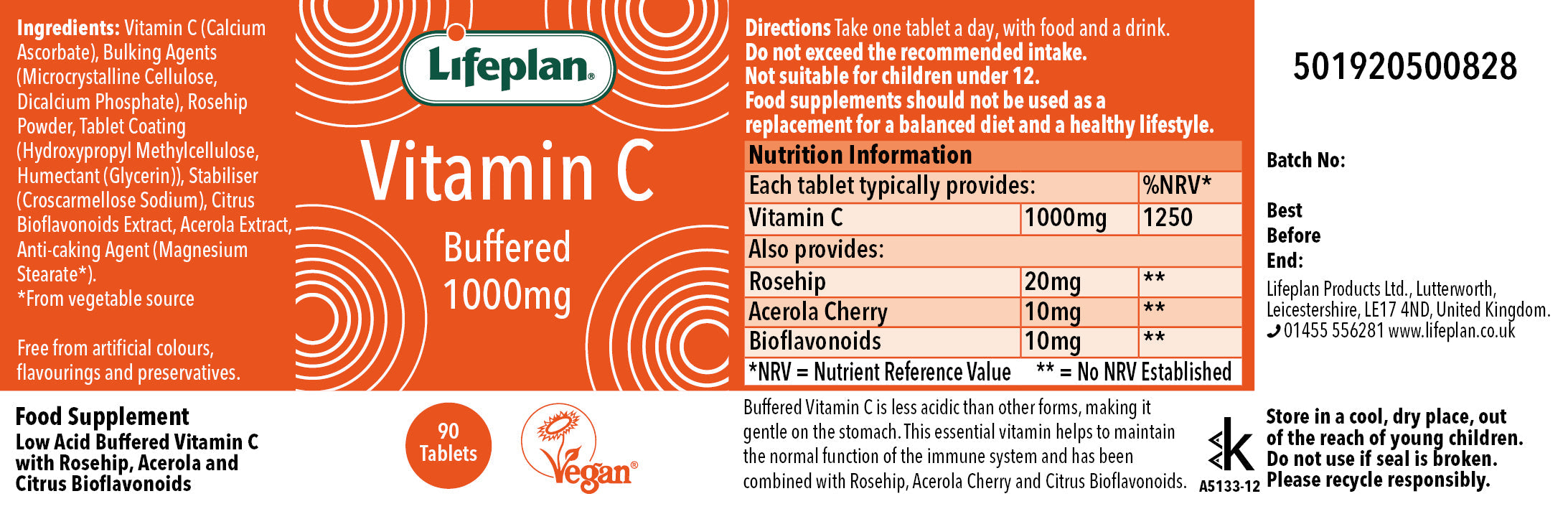 Vitamin C (Buffered) 1000mg