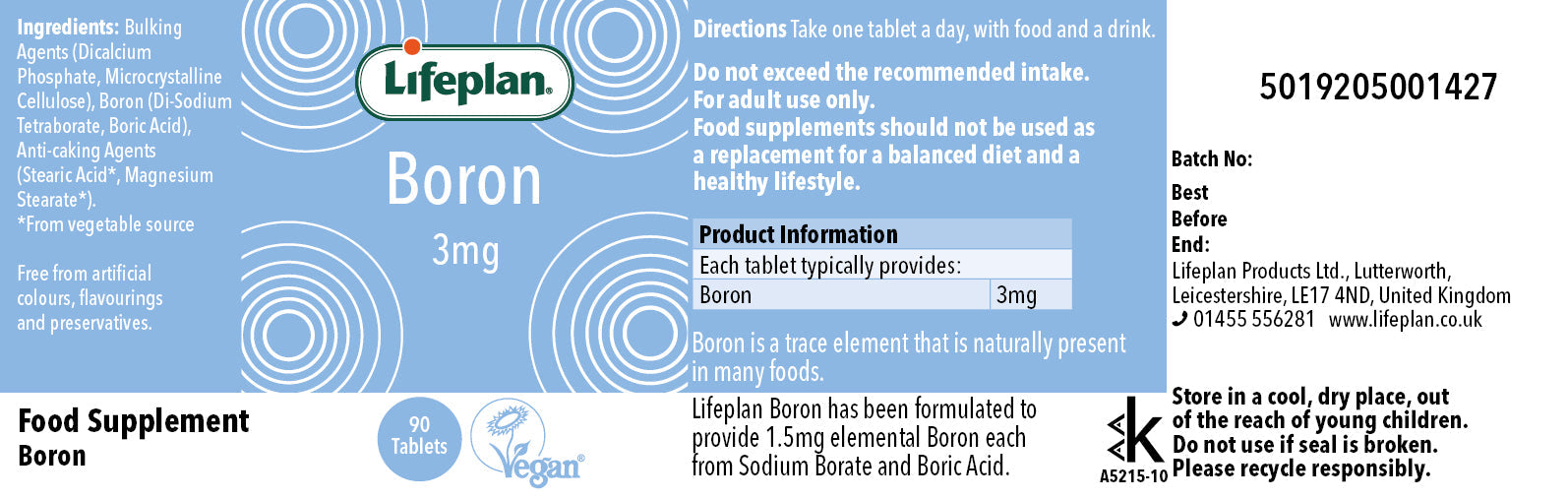 Boron 3mg