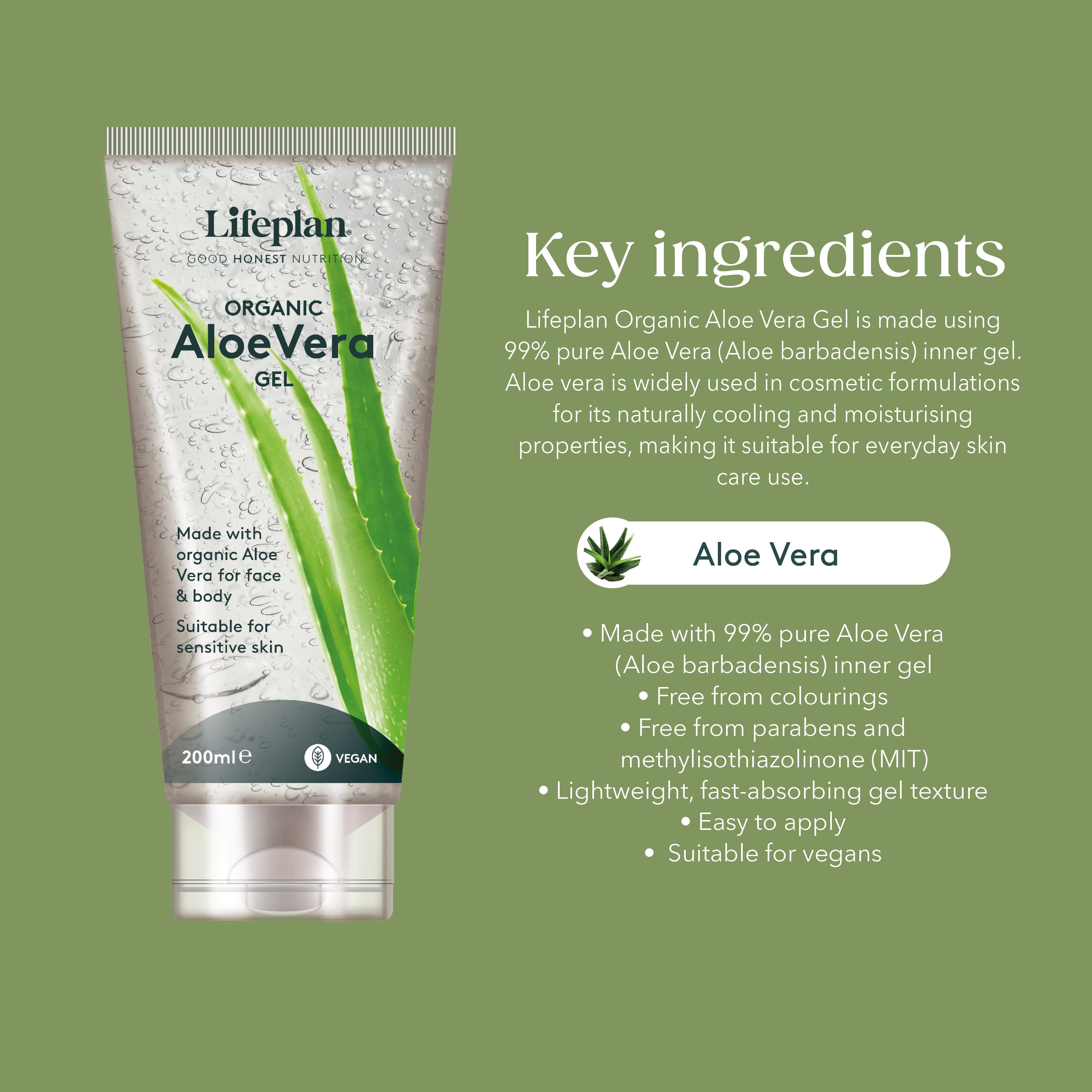 Aloe Vera Gel Organic