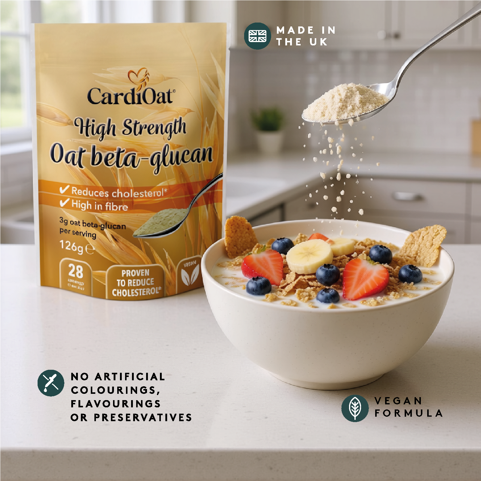 CardiOat® High Strength Oat Beta-Glucan x 3
