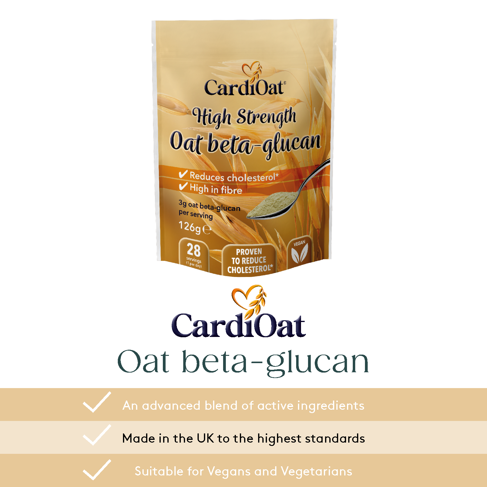 CardiOat® High Strength Oat Beta-Glucan x 3