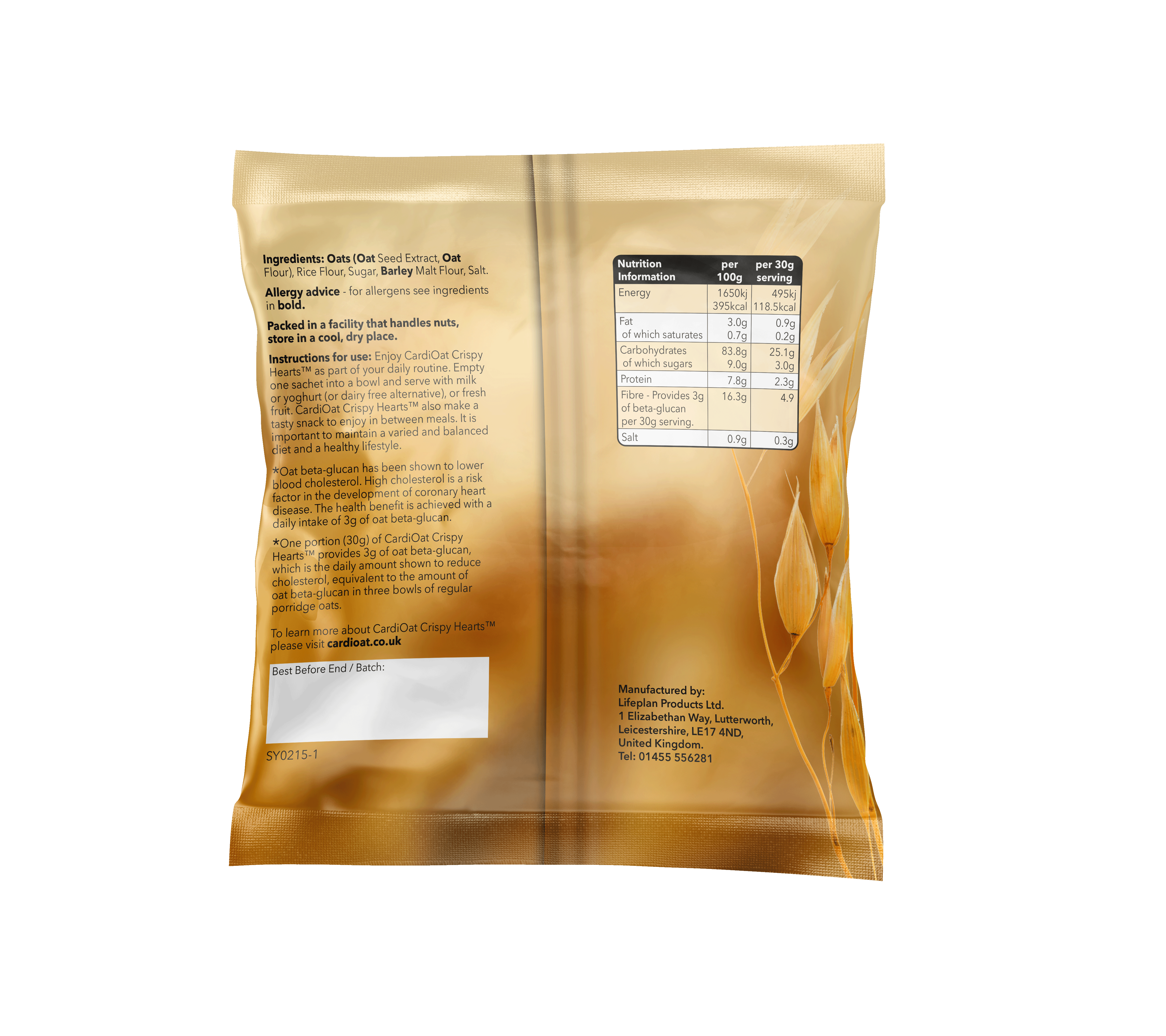 CardiOat Crispy Hearts® x 6