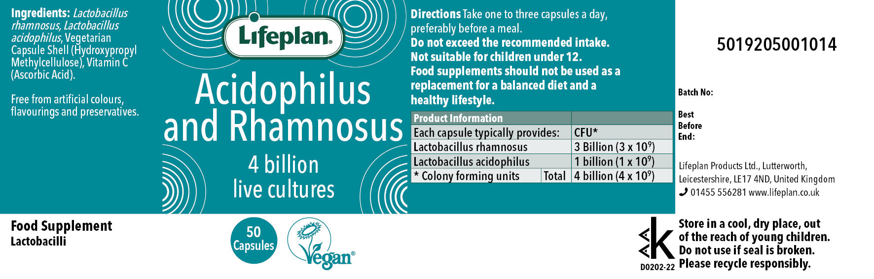 Acidophilus & Rhamnosus