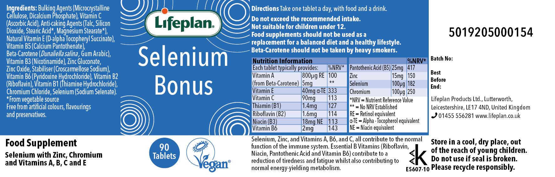 Selenium Bonus