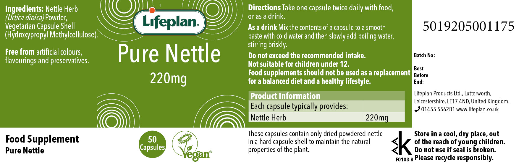 Nettle 220mg