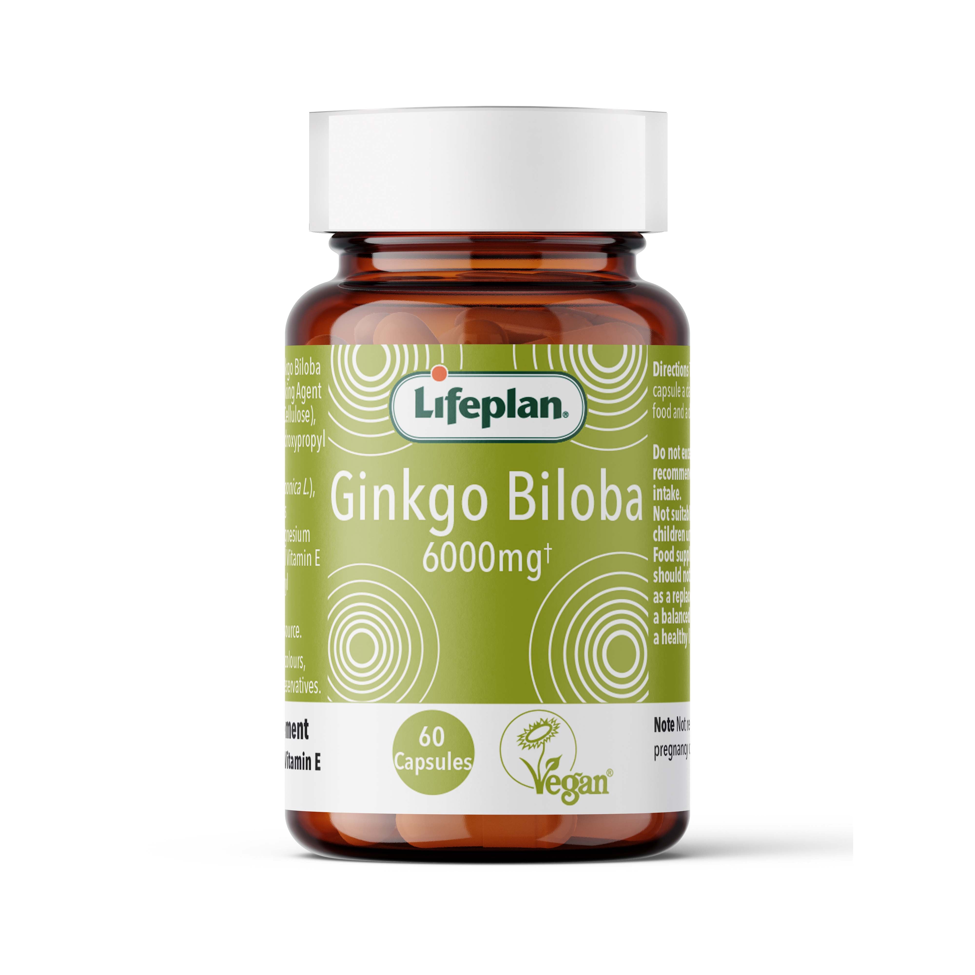 Ginkgo Biloba 6000mg
