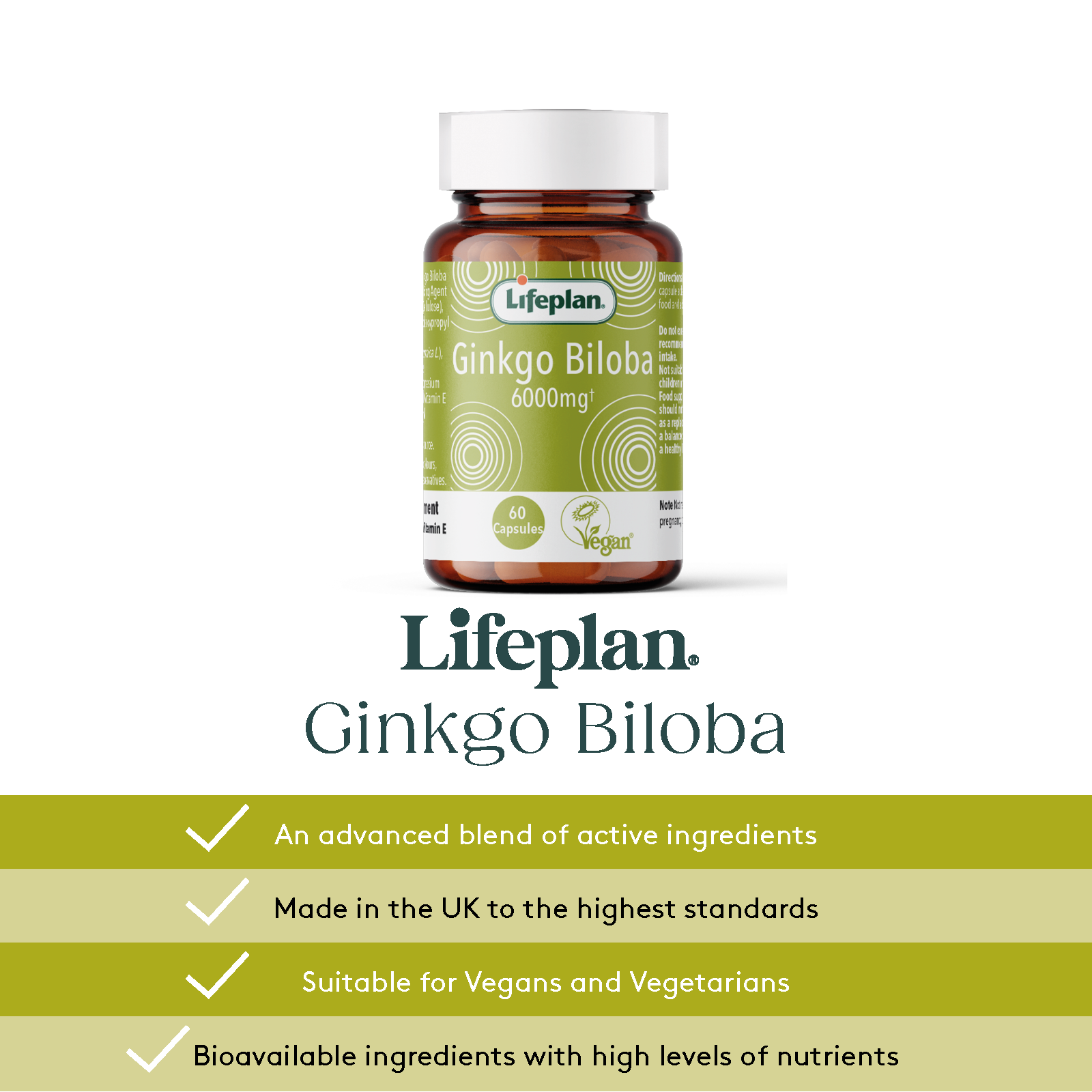 Ginkgo Biloba 6000mg