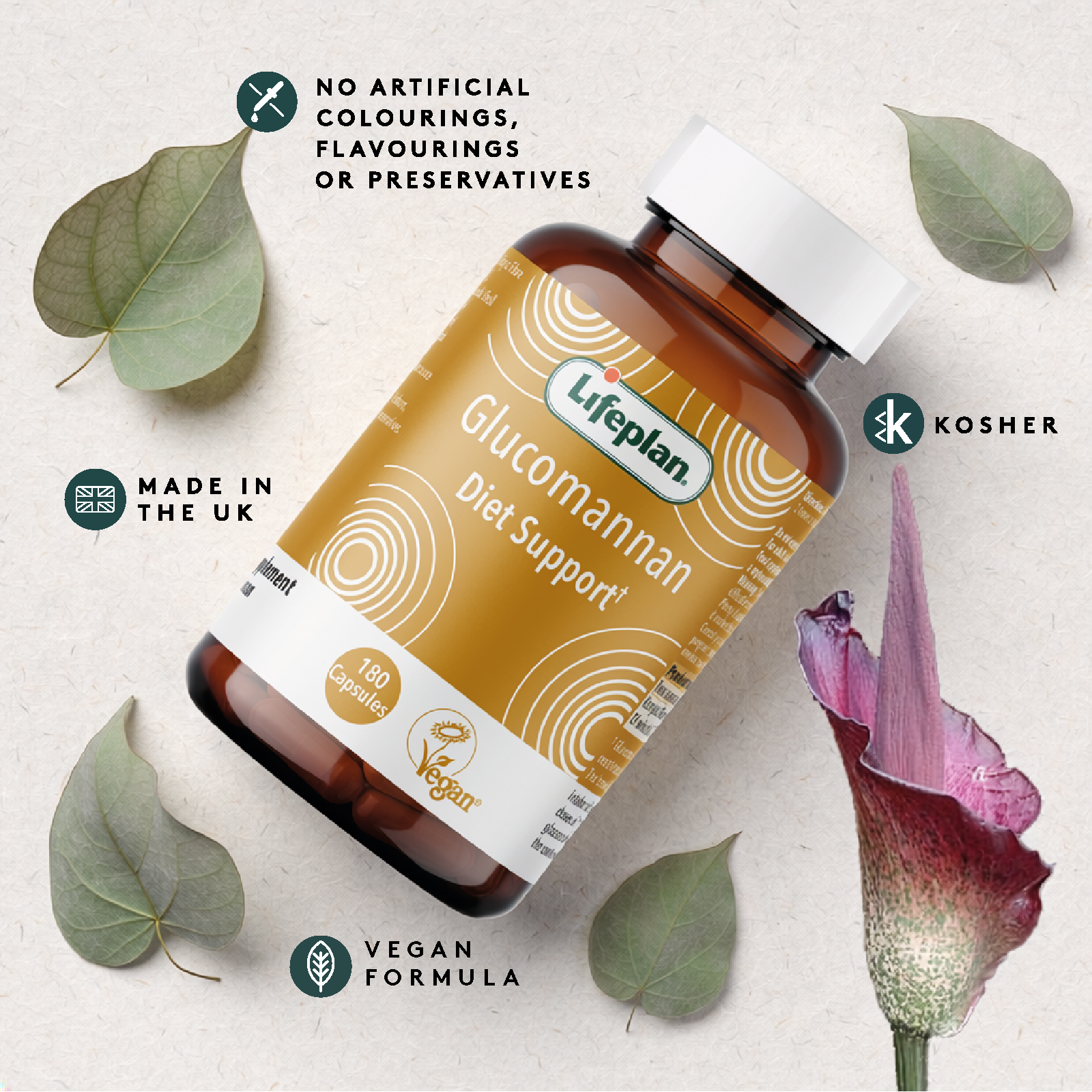 Glucomannan Diet Support