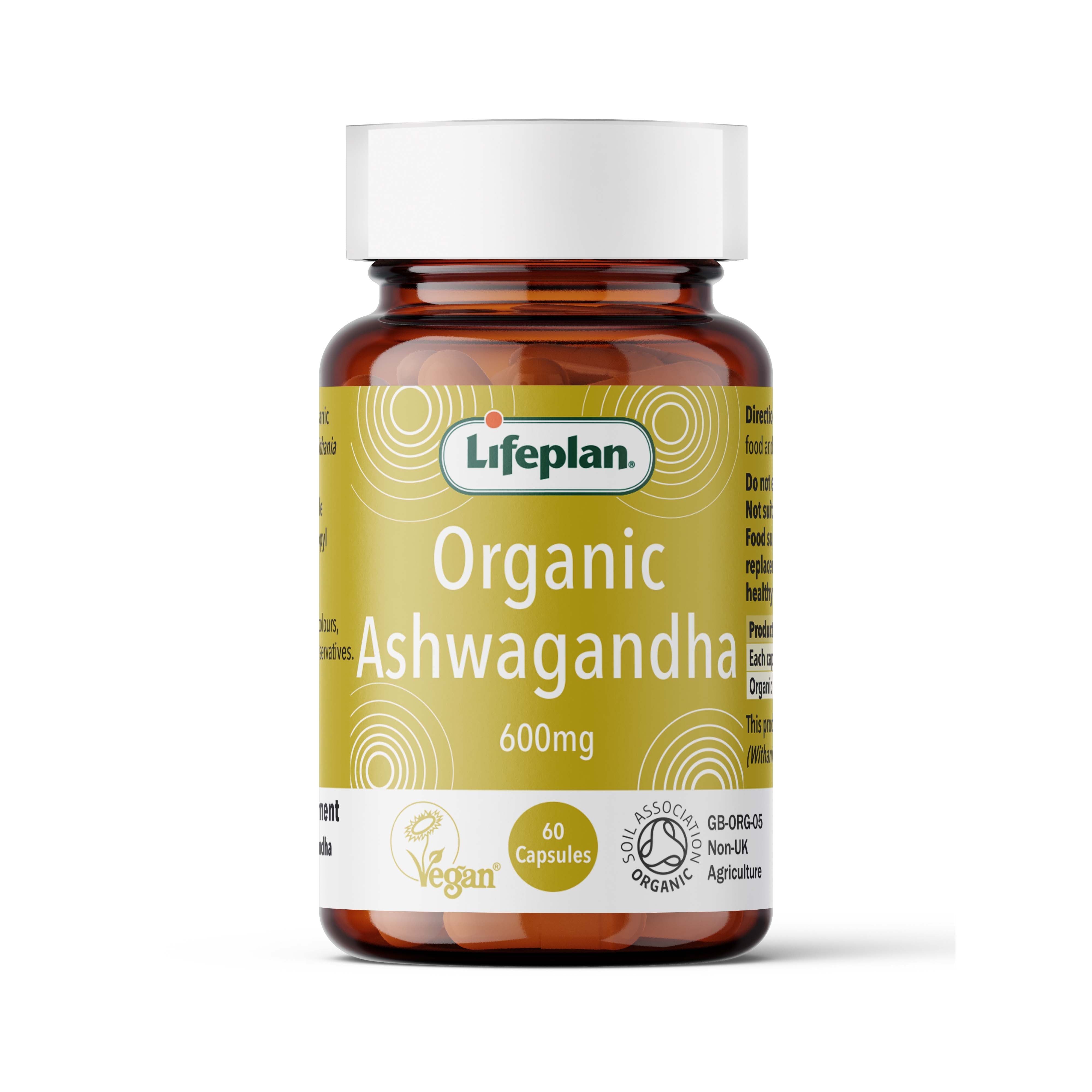 Organic Ashwagandha 600mg