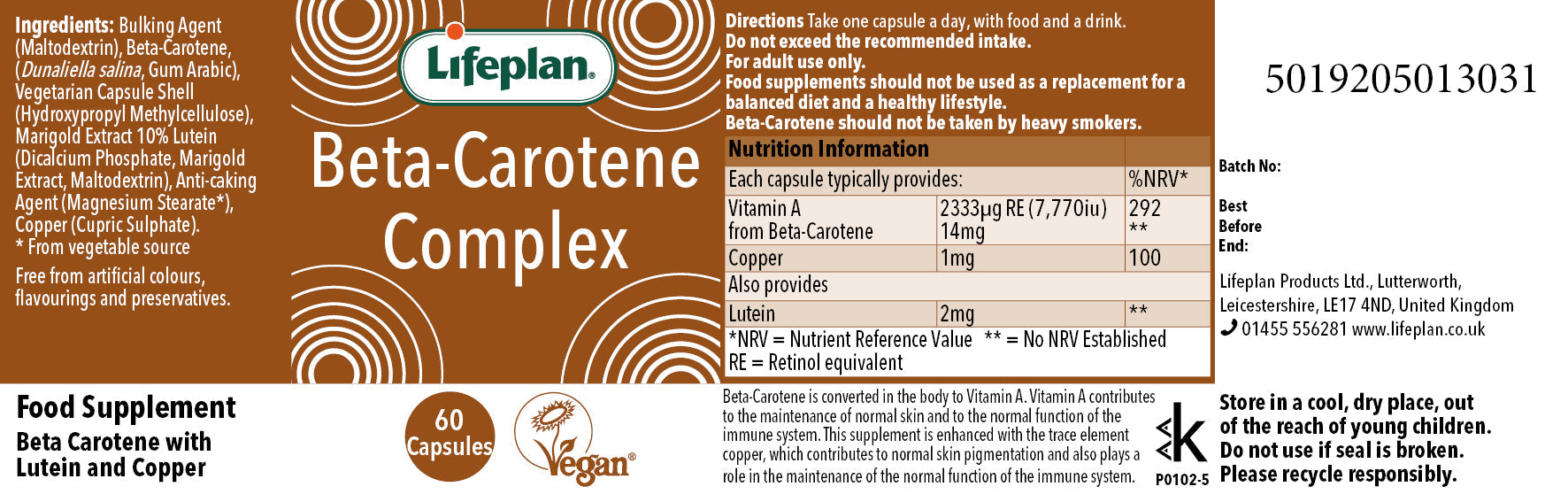Beta Carotene Complex