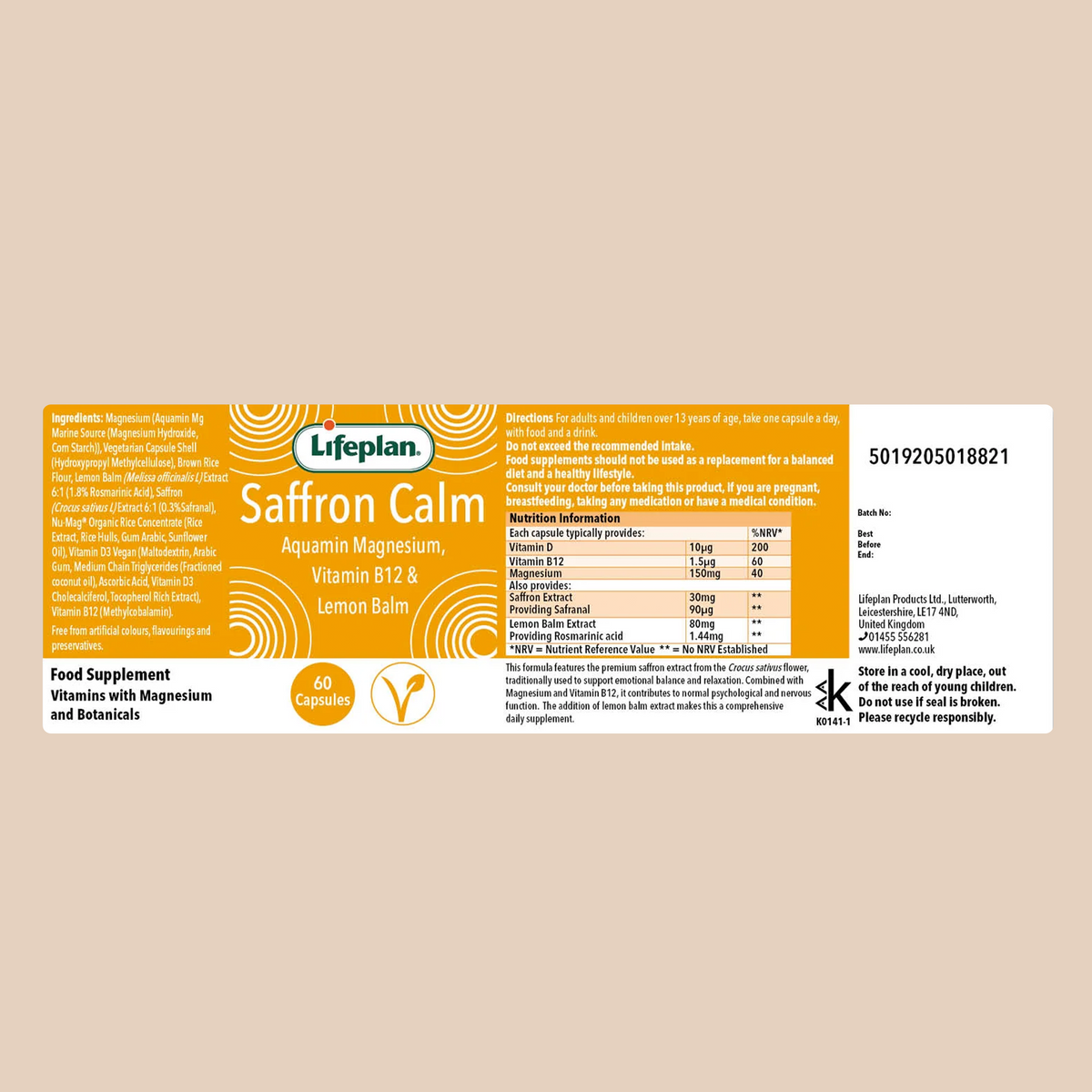 Saffron Calm