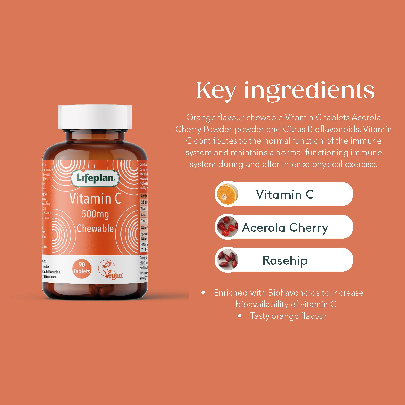 Vitamin C Chewable 500mg
