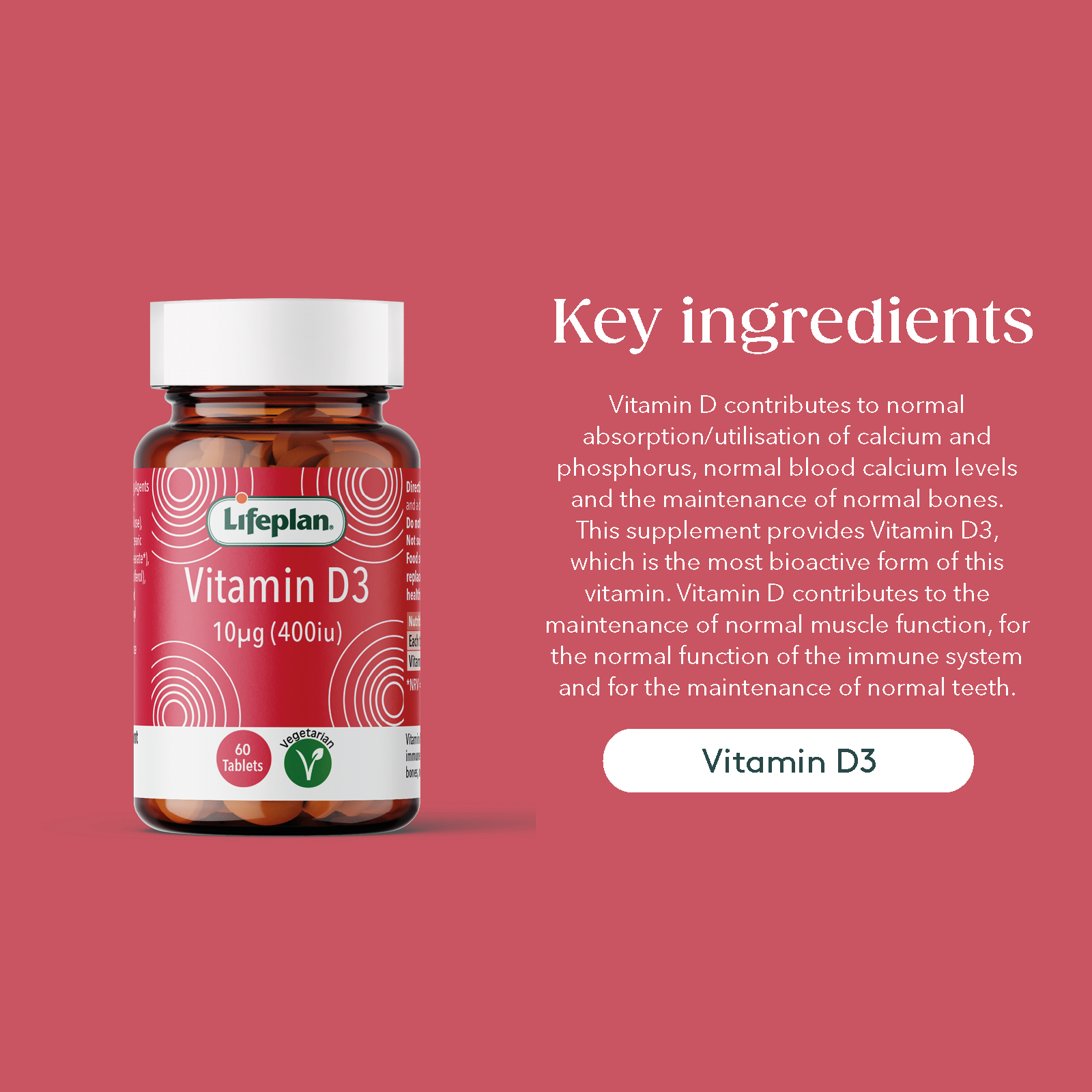 Vitamin D3 400iu