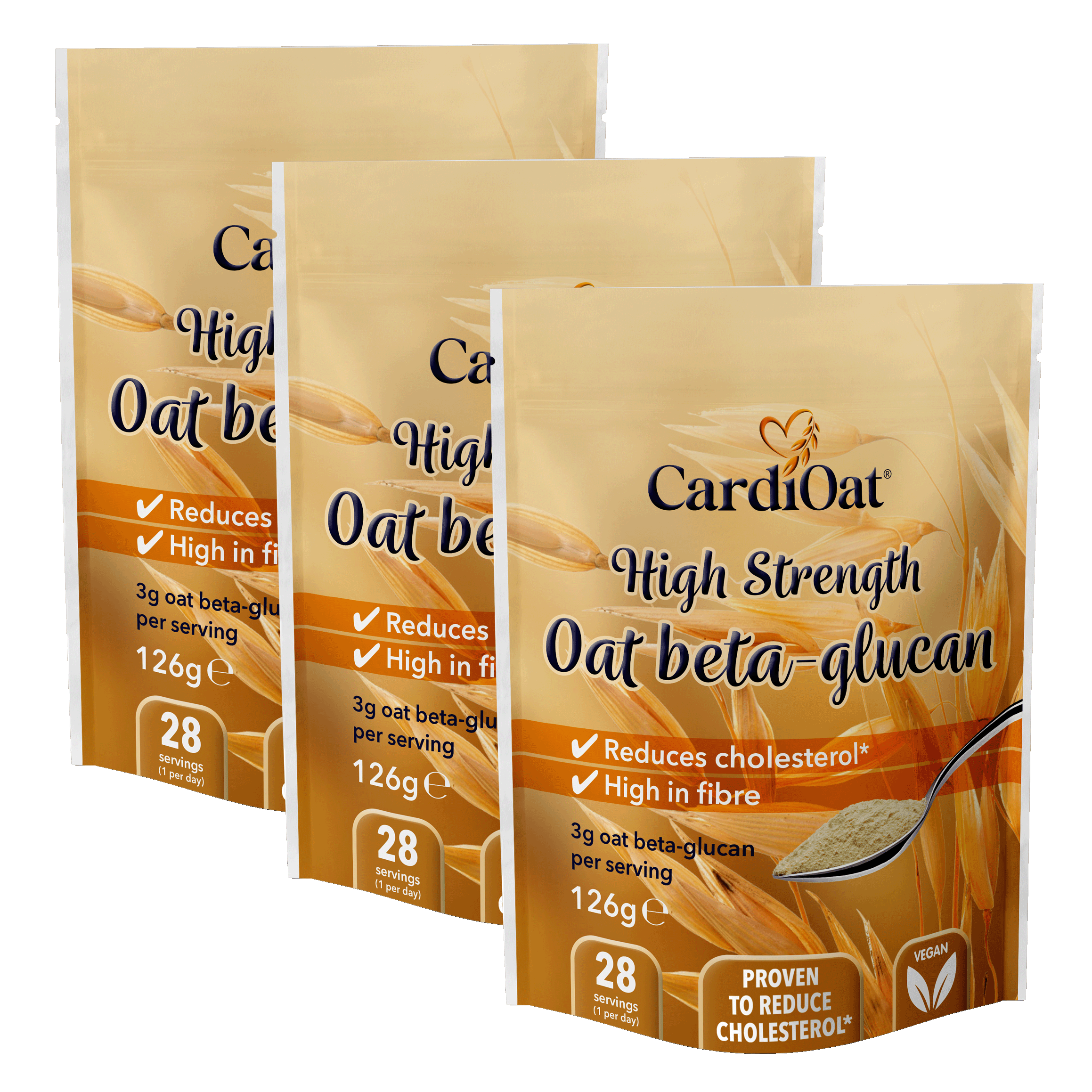 CardiOat® High Strength Oat Beta-Glucan x 3