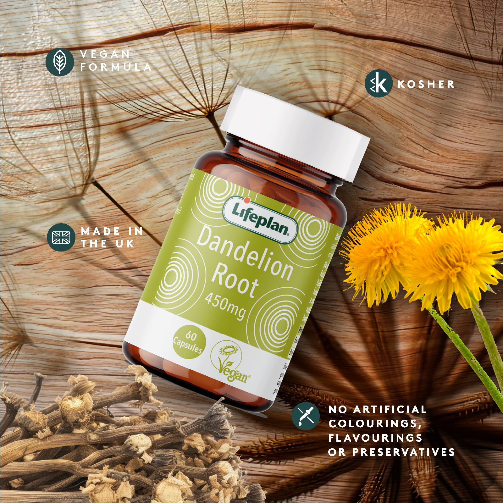 Dandelion Root 450mg