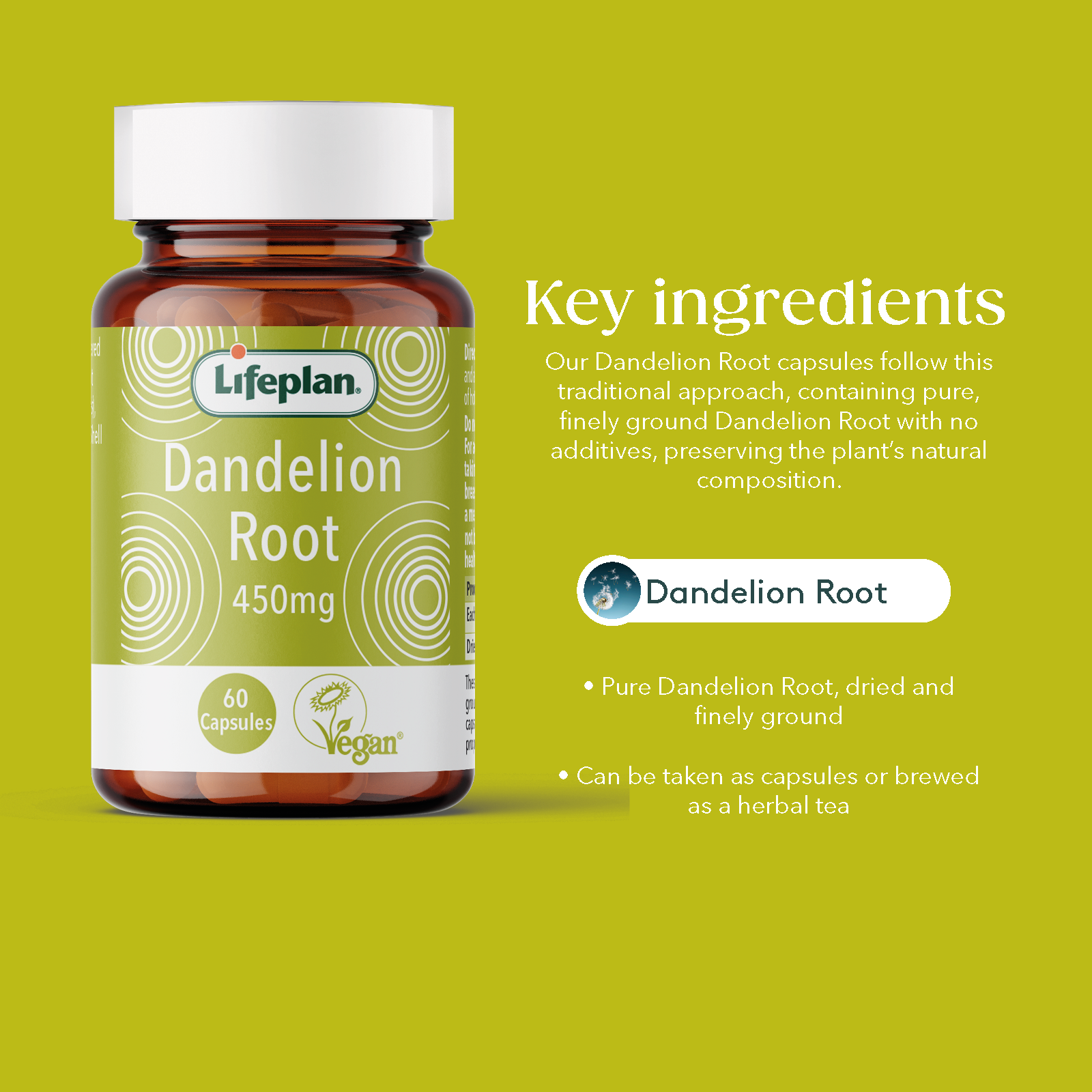 Dandelion Root 450mg