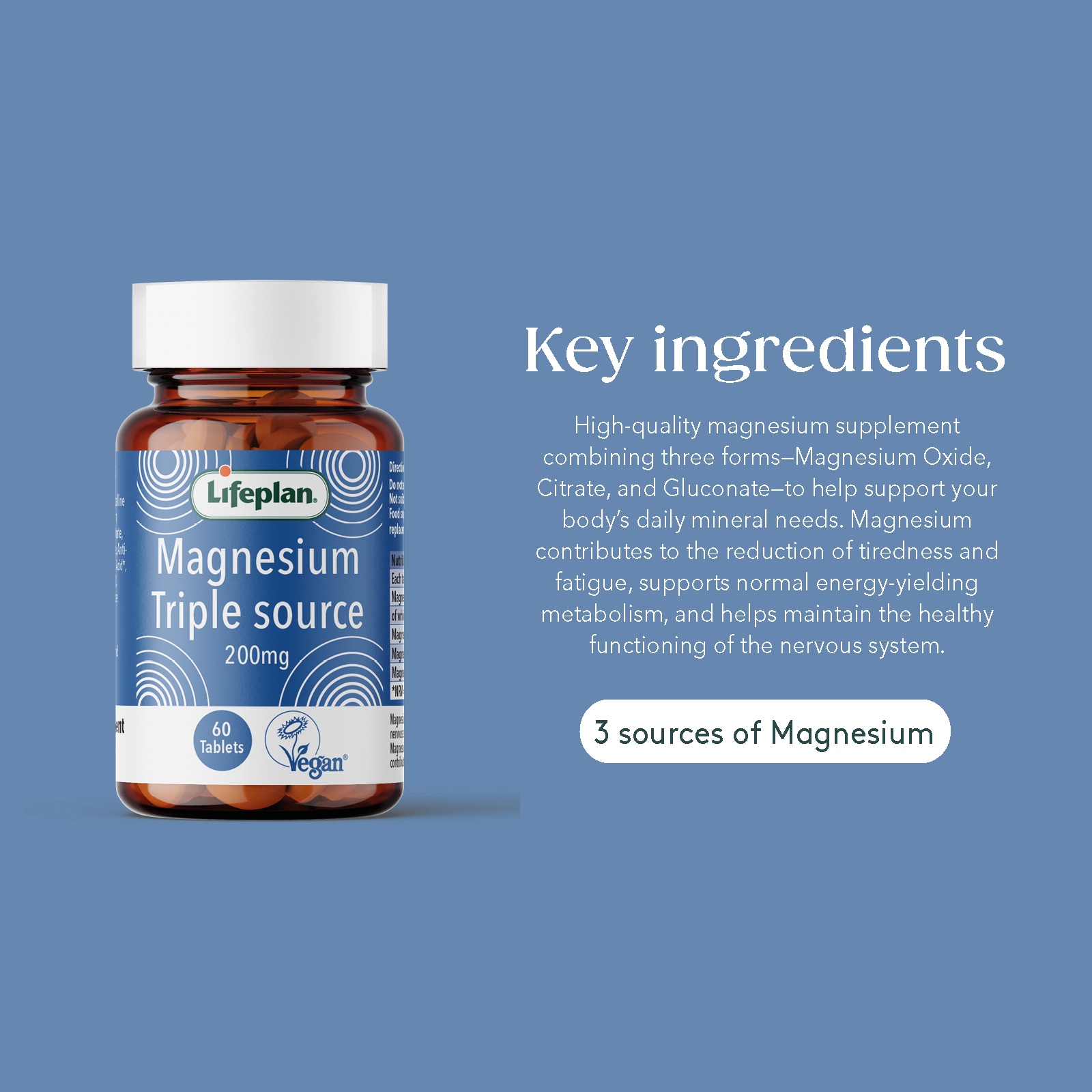 Magnesium Triple Source 200mg