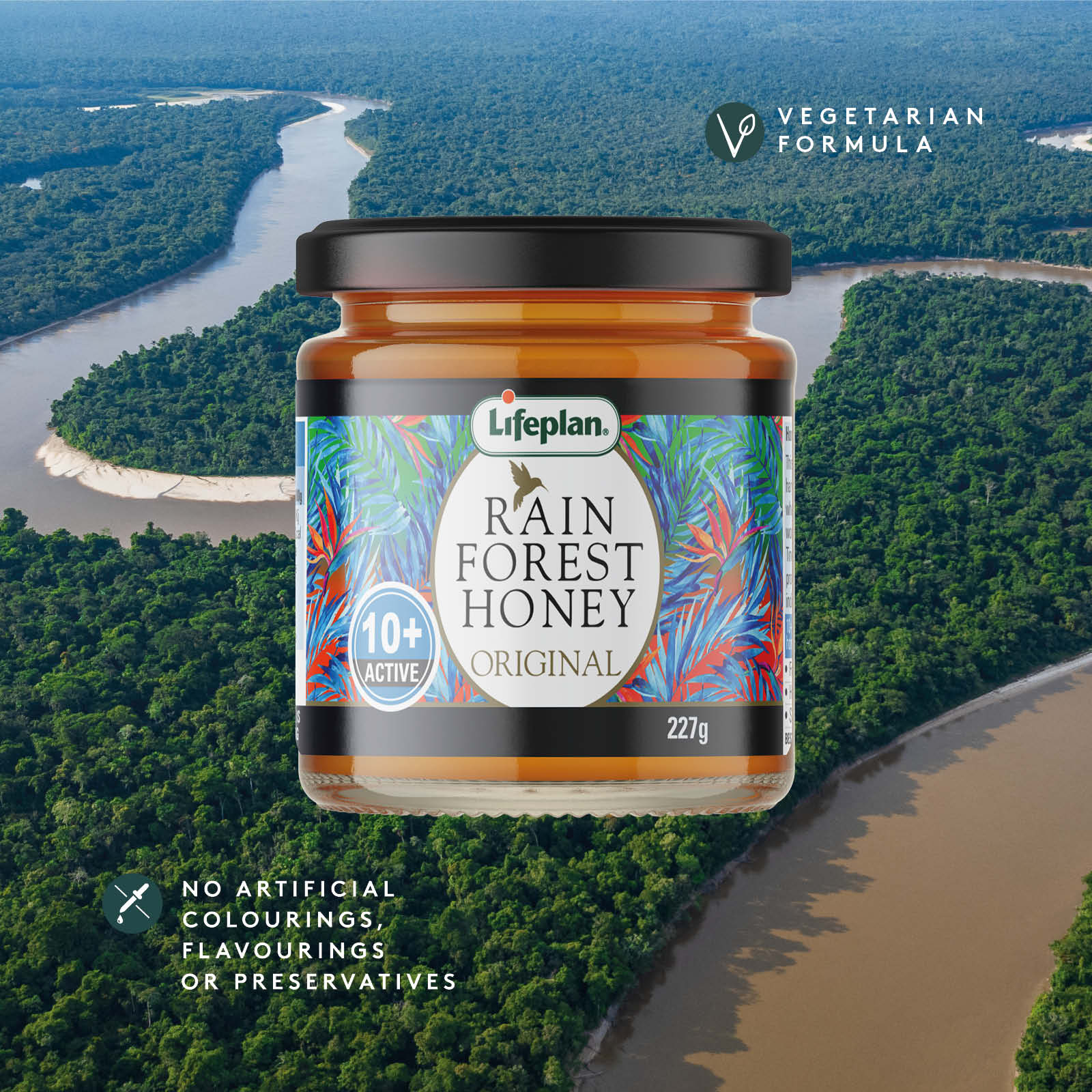 Rainforest Honey Active 10+