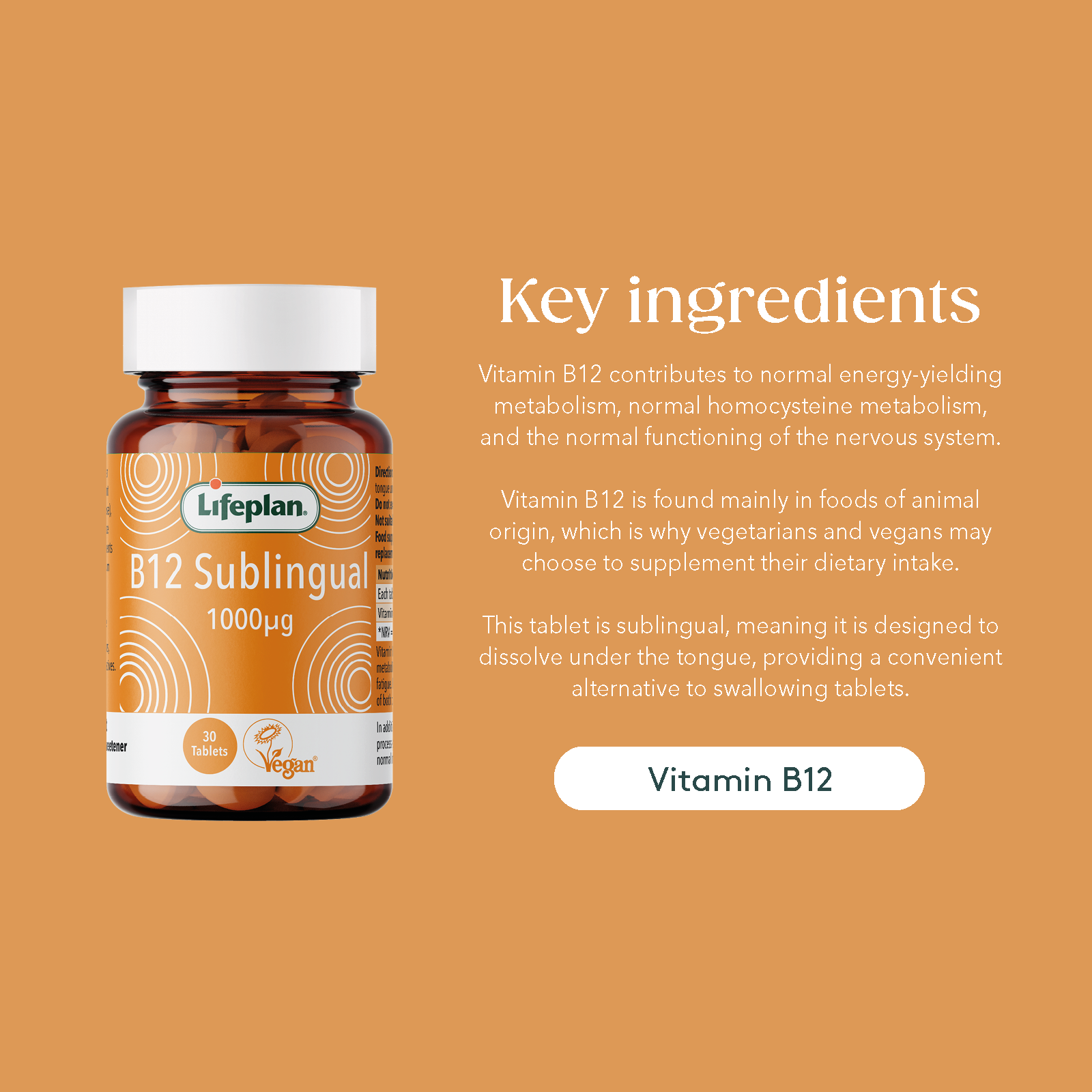 B12 1000ug (Sublingual)