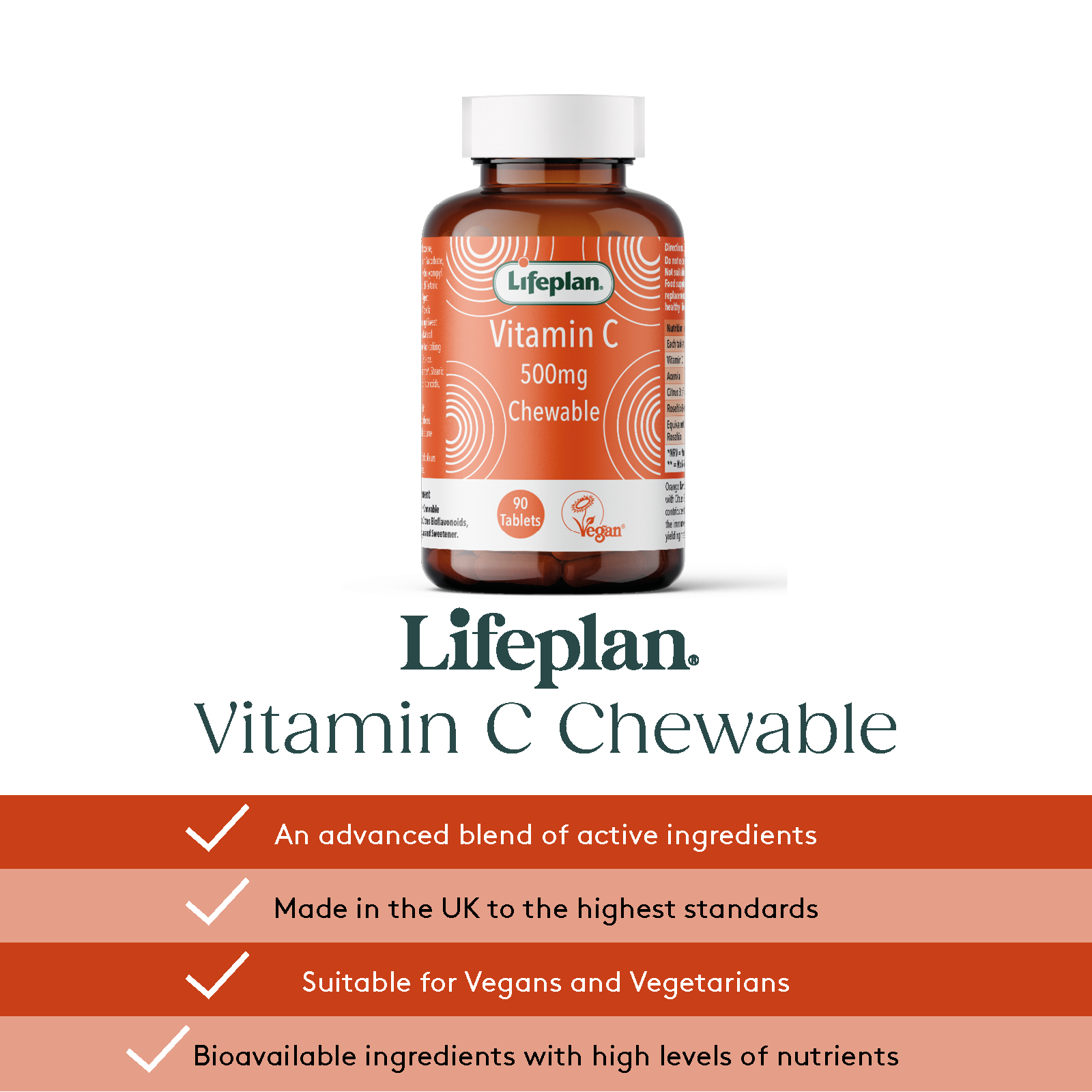 Vitamin C Chewable 500mg