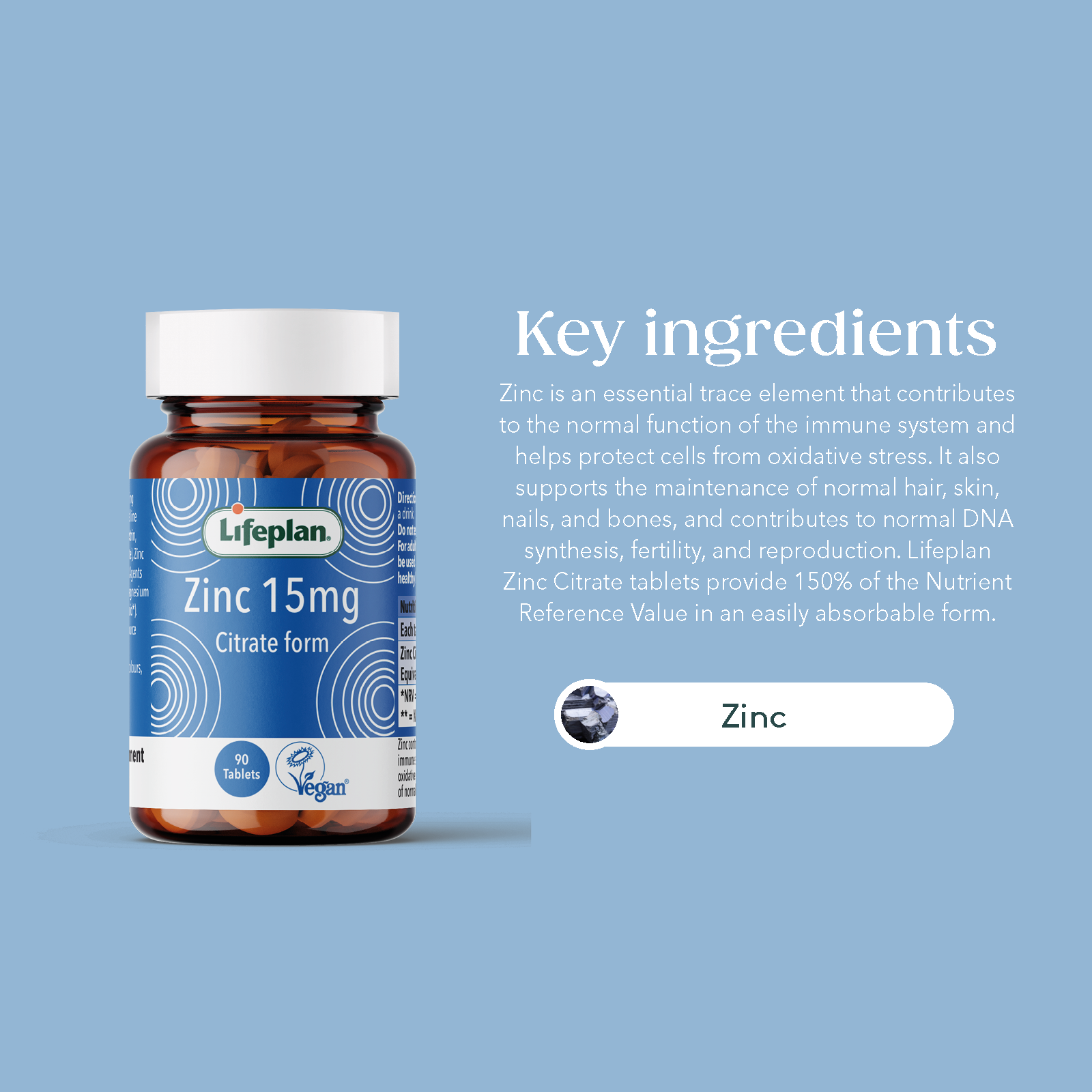 Zinc Citrate 15mg