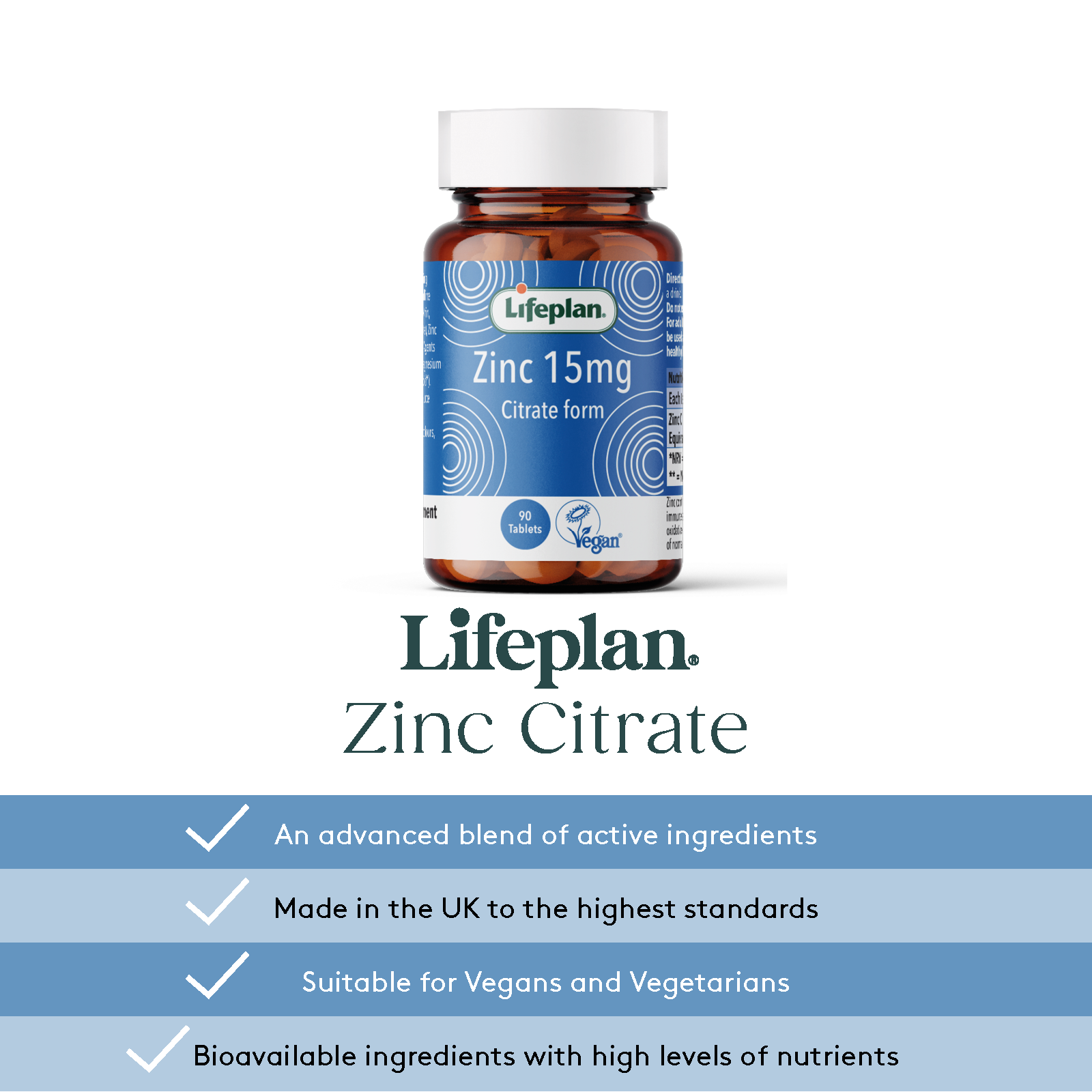Zinc Citrate 15mg