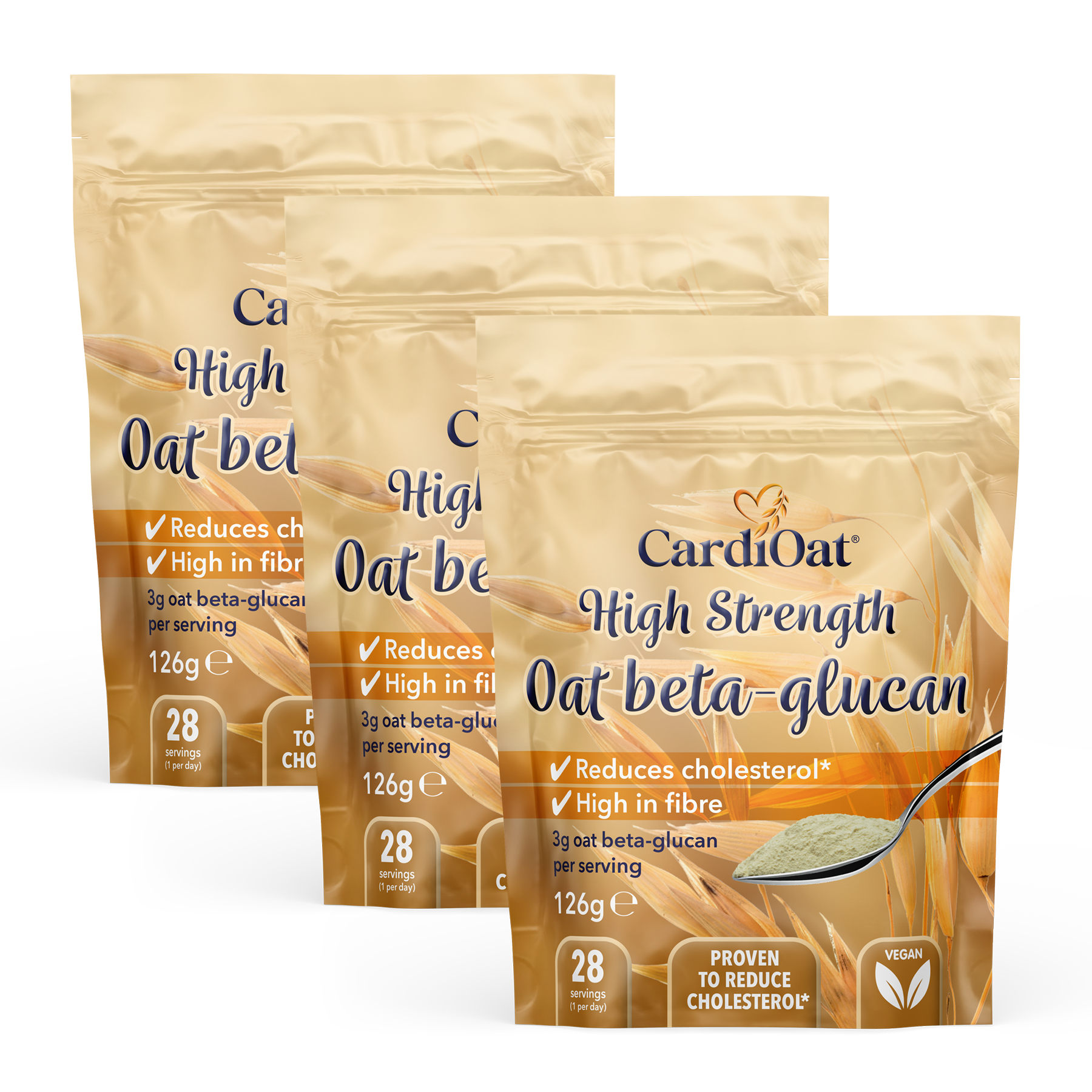 CardiOat® High Strength Oat Beta-Glucan x 3